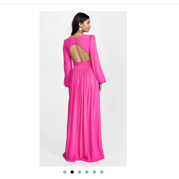 PatBo neon cutout gown - Picture 2 of 8